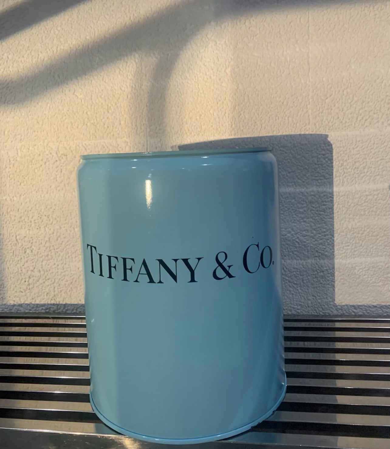 Blue jumbo candle Tiffany & co