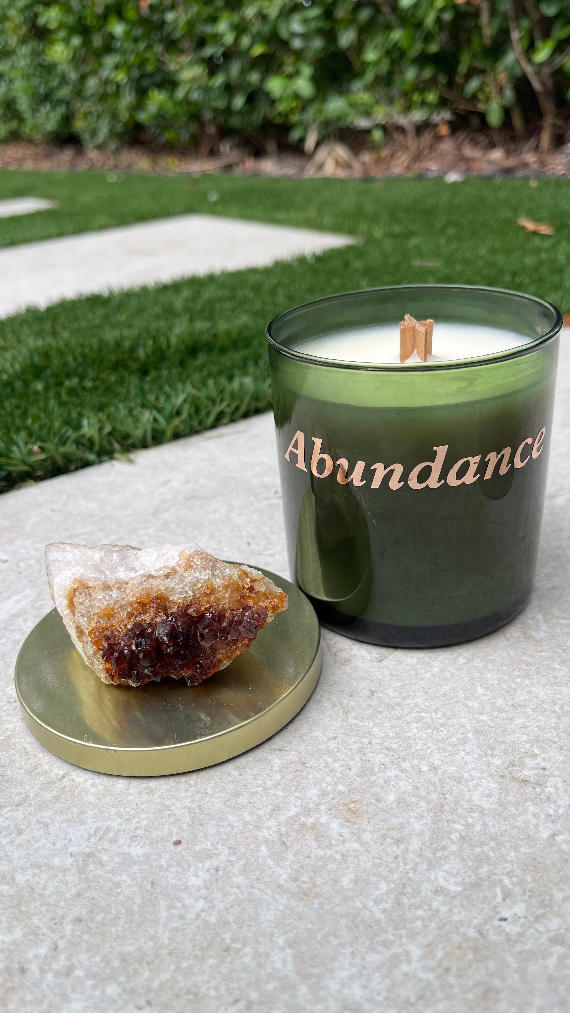 Abundance luck candle