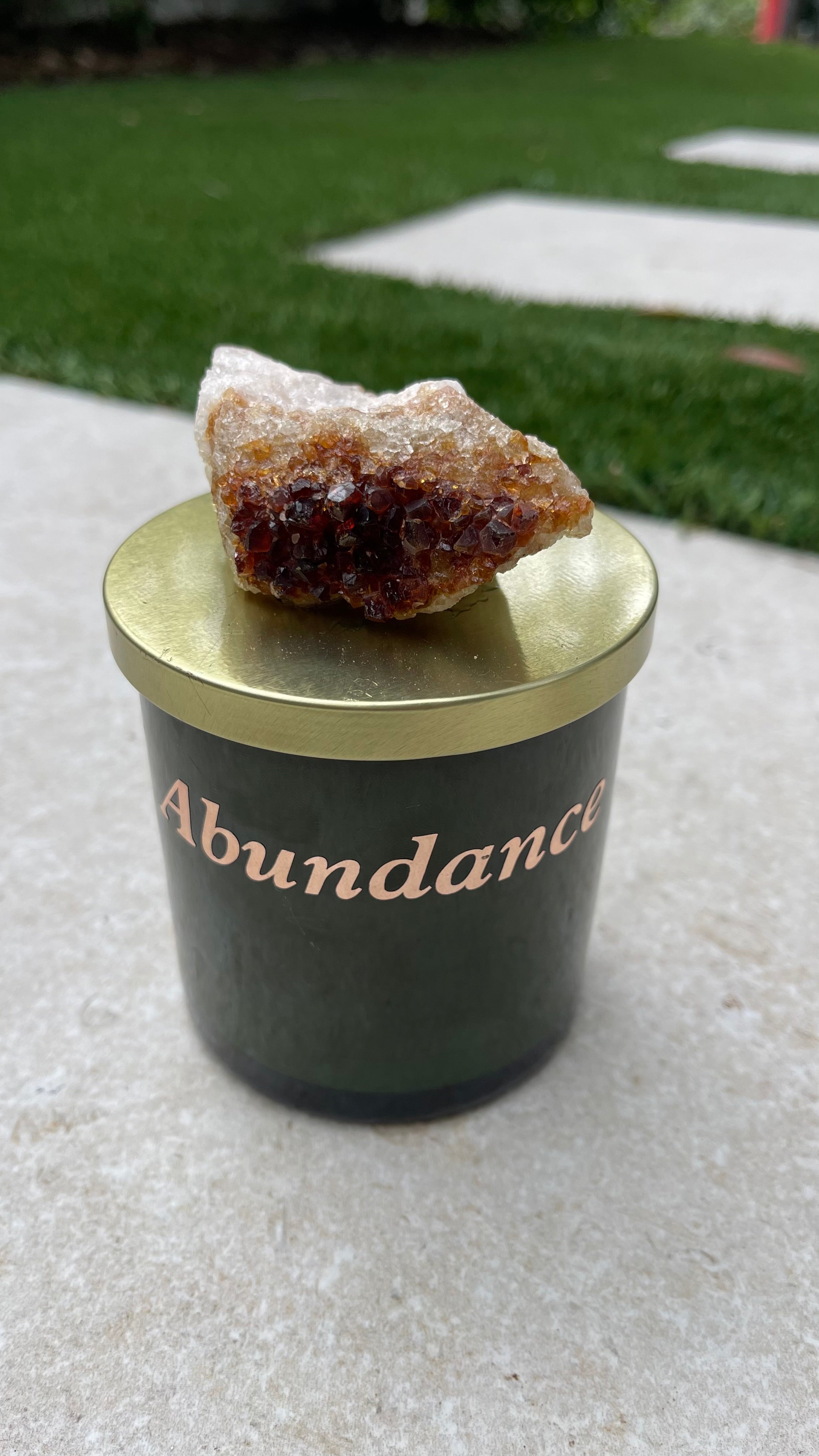 Abundance luck candle