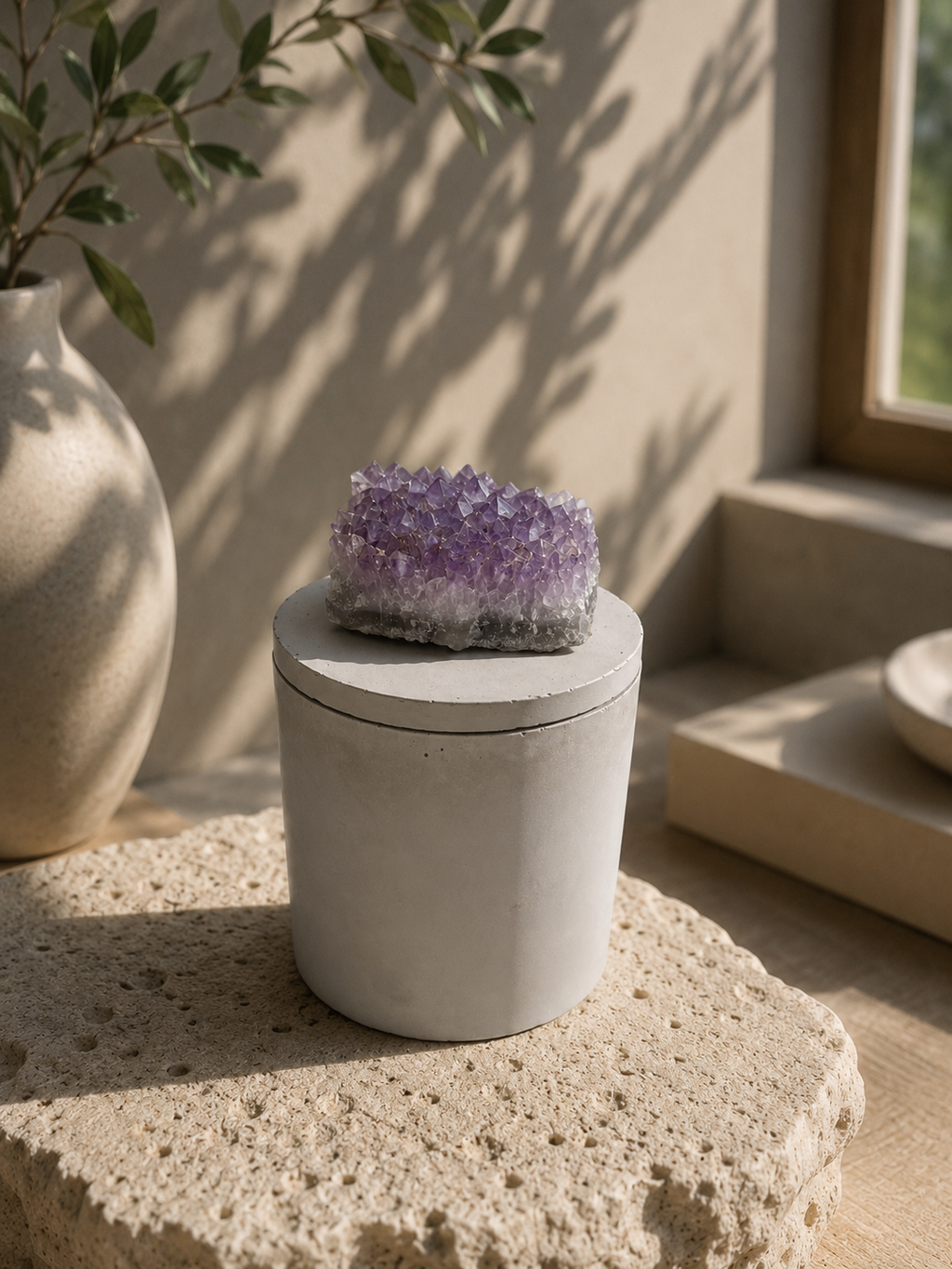 Amethyst Serenity Candle