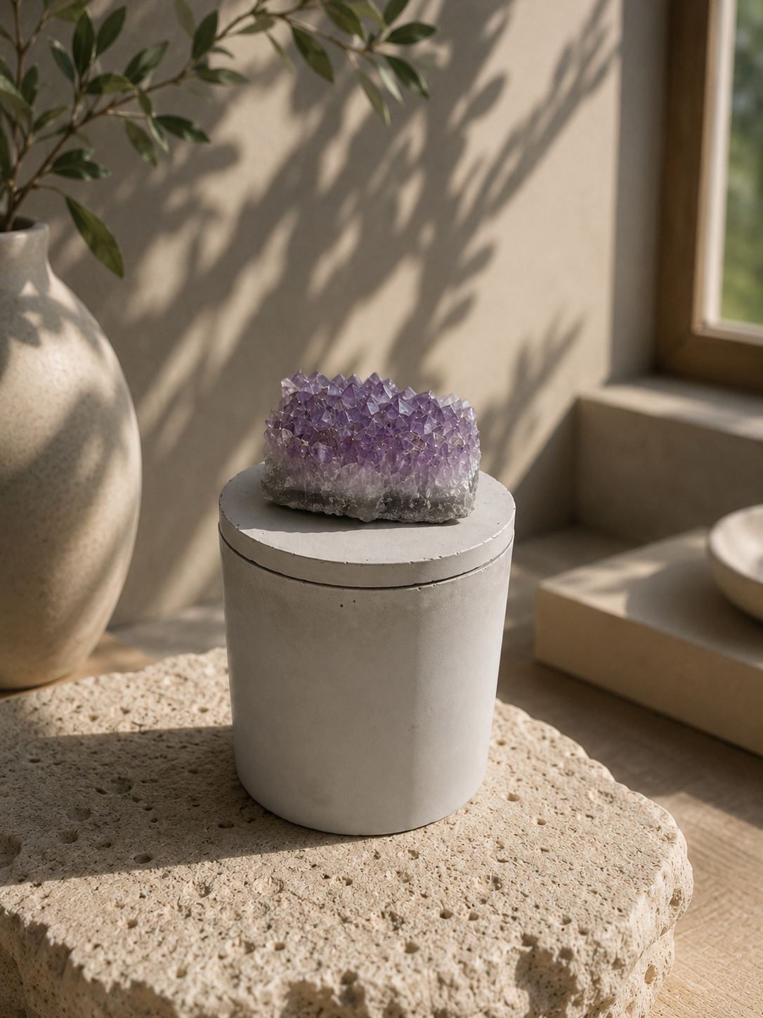 Amethyst Serenity Candle